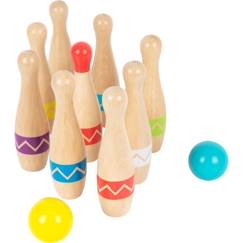 -Jeu de quilles en bois - SMALL FOOT - LEGLER - Multicolore - Pour enfants à partir de 3 ans