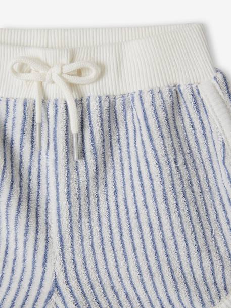 Lot de 4 shorts en éponge naissance bleu chambray 7 - vertbaudet enfant 