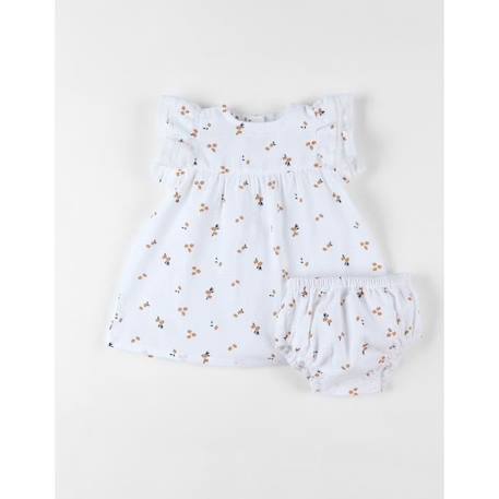 Ensemble Robe BLANC 1 - vertbaudet enfant 