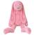 Peluche Lapin Richie rose 58 cm - HAPPY HORSE - Plush - Fille - Naissance - Intérieur ROSE 1 - vertbaudet enfant 