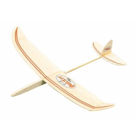 Planeur Quicker HLG - AERO-NAUT - Avion en balsa - Envergure 60 cm BEIGE 1 - vertbaudet enfant 