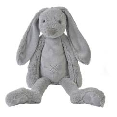 -Peluche Lapin Richie gris clair 58 cm - Happy Horse