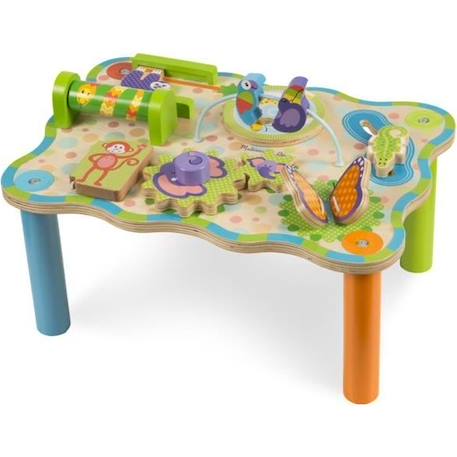 Table d'Activités de la Jungle - MELISSA & DOUG - Jouet interactif pour enfants - Extérieur VERT 1 - vertbaudet enfant 