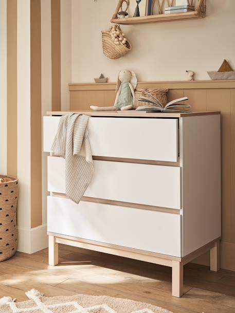 Commode à langer LIGNE COMETE blanc 7 - vertbaudet enfant 