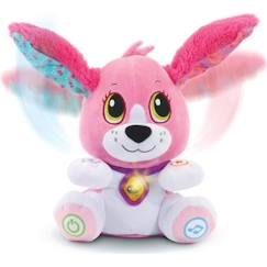 Jouet-Premier âge-Peluches-VTECH BABY - Toutou parle avec moi - Rose