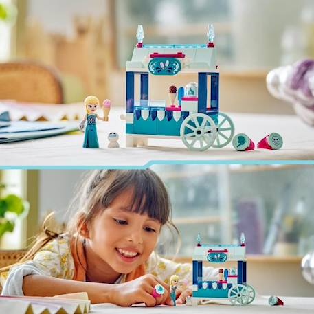 LEGO® 43234 Disney Princess Les Délices Glacés d’Elsa, Jouet avec Mini Poupée Elsa de La Reine des Neiges BLEU 5 - vertbaudet enfant 