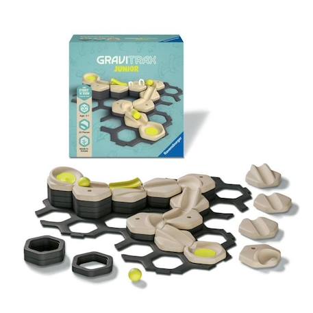 GraviTrax JUNIOR Set d'extension Start and Run - Circuits de billes - dès 3 ans - 27531 - Ravensburger NOIR 3 - vertbaudet enfant 