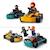 LEGO® 60400 City Les Karts et les Pilotes de Course, Jouet avec 2 Karting, avec 2 Minifigurines de Pilotes de Voitures BLEU 3 - vertbaudet enfant 