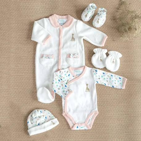 Body Sophie la Girafe® - 1M - TROIS KILOS SEPT BLANC 3 - vertbaudet enfant 