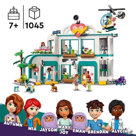 LEGO® 42621 Friends L’Hôpital de Heartlake City, Jouet avec Hélicoptère et Figurines incluant Autumn et un Chien ROSE 2 - vertbaudet enfant 