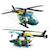 LEGO® 60405 City L’Hélicoptère des Urgences, Jouet pour Enfants, avec Minifigurines : Pilote, Randonneur et Sauveteur ROUGE 3 - vertbaudet enfant 