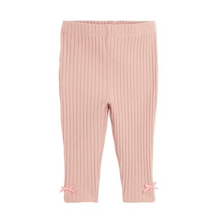 Ensemble robe en molleton et legging bébé fille Alysse ROSE 4 - vertbaudet enfant 