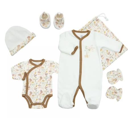 Trousseau Naissance Trois Kilos Sept - Marron  0 Mois  - vertbaudet enfant