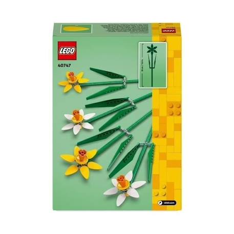 LEGO® 40747 Creator Les Jonquilles, Kit de Construction de Fleurs Artificielles, Cadeau pour Adolescentes et Enfants JAUNE 5 - vertbaudet enfant 