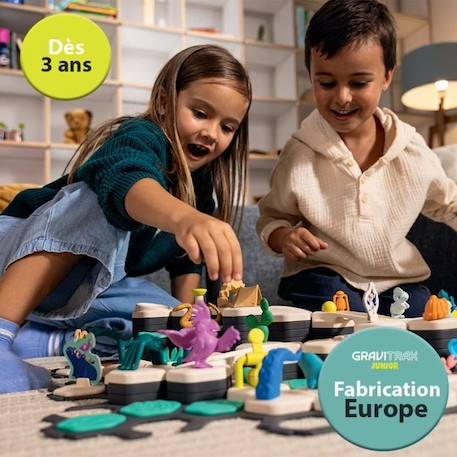 GraviTrax JUNIOR Set d'extension Start and Run - Circuits de billes - dès 3 ans - 27531 - Ravensburger NOIR 5 - vertbaudet enfant 