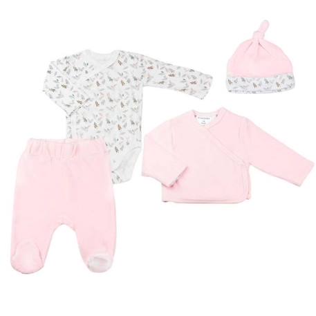 Trousseau Naissance Trois Kilos Sept - Rose  1 Mois ROSE 1 - vertbaudet enfant 