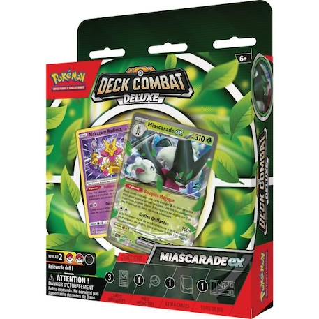 Pokémon : Deck Combat Deluxe VERT 5 - vertbaudet enfant 