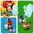LEGO® 71429 Super Mario Ensemble d’Extension Carottin et la Boutique Toad, Jouet pour Enfants Dès 6 Ans avec 2 Figurines ROUGE 4 - vertbaudet enfant 