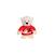 Gipsy Toys - Les Amis 'Pull Moche' - Ours - 24 cm - Pull Rouge ROUGE 1 - vertbaudet enfant 