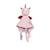 Carré Doudou 'Bamboo' Licorne - 24 cm s/carte ROSE 1 - vertbaudet enfant 