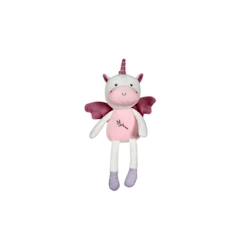 Jouet-Premier âge-Peluches-Pantin "Bamboo" Licorne - 24 cm s/carte