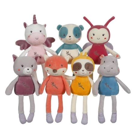 Pantin 'Bamboo' Hippopotame - 24 cm s/carte GRIS 2 - vertbaudet enfant 