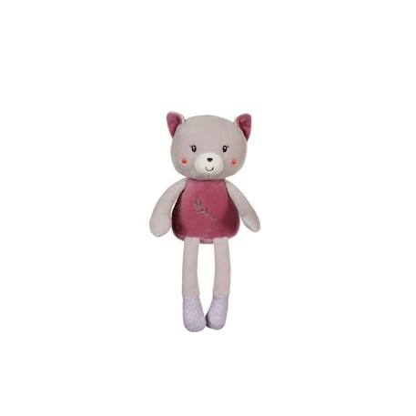 Pantin 'Bamboo' Chat - 24 cm s/carte GRIS 1 - vertbaudet enfant 