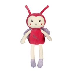 Jouet-Premier âge-Peluches-Pantin "Bamboo" Coccinelle - 24 cm s/carte