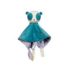 -Carré Doudou "Bamboo" Panda - 24 cm s/carte