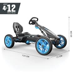 -Kart à pédales BERG Rally APX Bleu