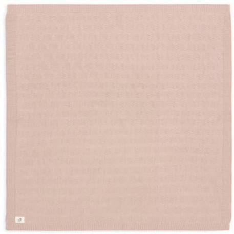 Couverture Berceau 75x100cm Grain knit Rose Sauvage ROSE 3 - vertbaudet enfant 