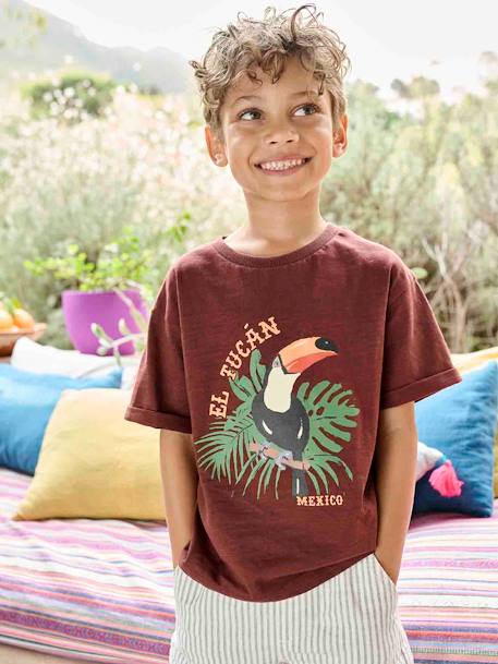 Garçon-Tee-shirt motif toucan garçon