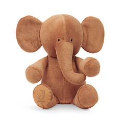 Peluche Elephant Caramel / Marron Jollein - Bébé et enfant  - vertbaudet enfant