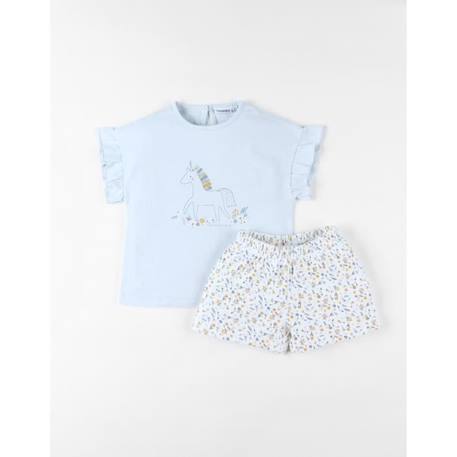 Pyjama 2 pièces licorne en jersey  - vertbaudet enfant