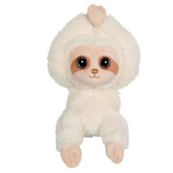 Jouet-Peluche - GIPSY TOYS - P'tit Paresseux - 16 cm - Beige - Marron - Mixte