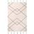 Tapis enfant Viktor tissé main coton naturel / chocolat 100x150 - Nattiot BEIGE 1 - vertbaudet enfant 