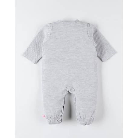 Pyjama dors-bien en jersey GRIS 2 - vertbaudet enfant 