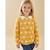 Cardigan tricot jacquard épais JAUNE 1 - vertbaudet enfant 