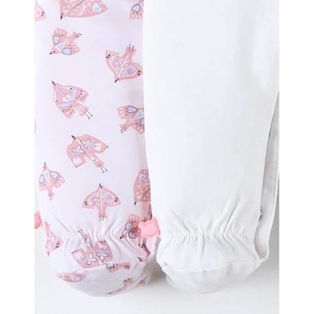 Set de 2 pyjamas dors-bien en jersey ROSE 3 - vertbaudet enfant 