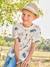 Tee-shirt motifs farmer garçon blanc imprimé 1 - vertbaudet enfant 