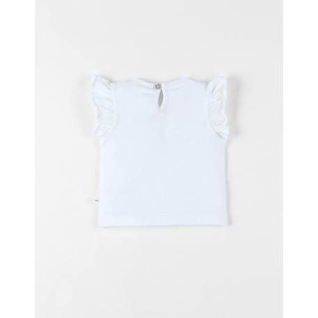 T-shirt koala à courtes manches BLANC 2 - vertbaudet enfant 