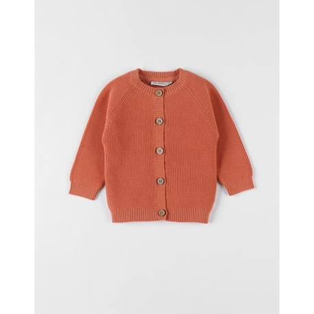 Bébé-Pull, gilet, sweat-Gilet-Cardigan en tricot fin