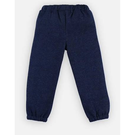 Pantalon confort jogging en molleton BLEU 4 - vertbaudet enfant 