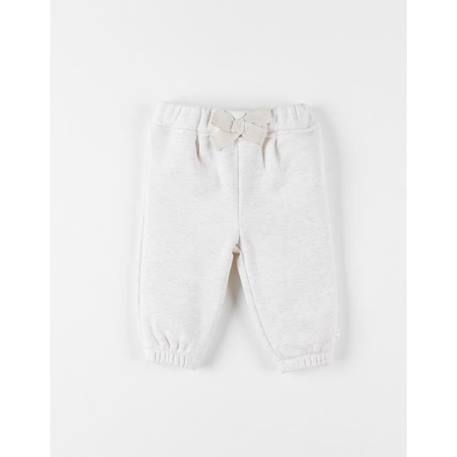 Pantalon confort jogging en sweatoloudoux - beige BEIGE 1 - vertbaudet enfant 