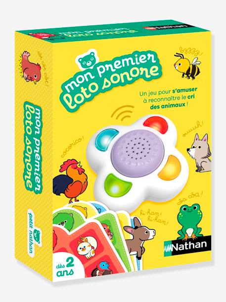 Mon loto sonore - NATHAN jaune 2 - vertbaudet enfant 