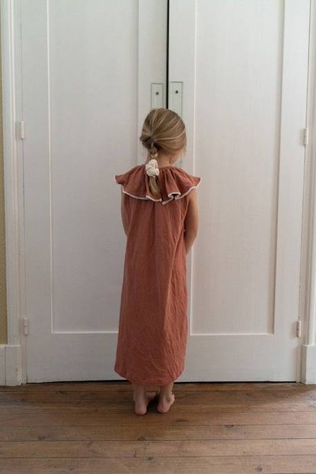 Chemise de nuit Aline MARRON 5 - vertbaudet enfant 