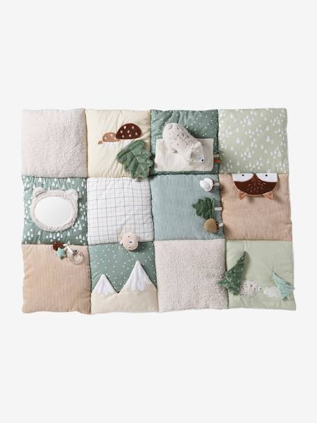 Tapis d'éveil moelleux et ludique Croque la vie+Dans les bois+Green forest 28 - vertbaudet enfant 