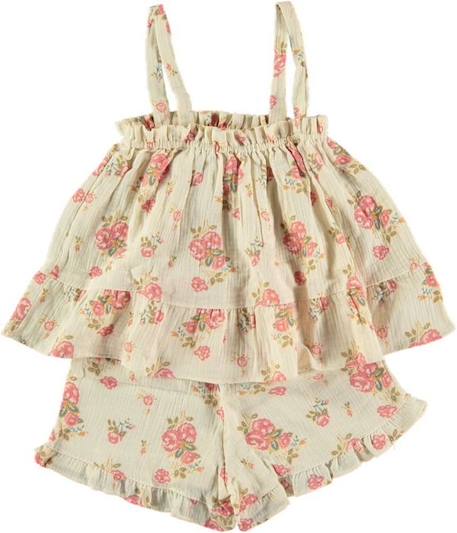 Pyjama fille Maya JAUNE 1 - vertbaudet enfant 