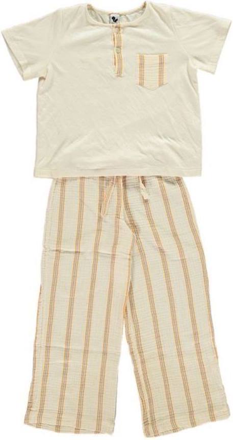 Pyjama enfant Marley JAUNE 1 - vertbaudet enfant 