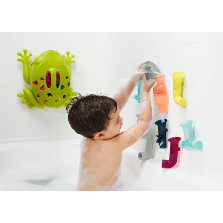 JOUET DE BAIN TUBES Jeux de tuyaux avec accessoires MULTICOLORE 3 - vertbaudet enfant 